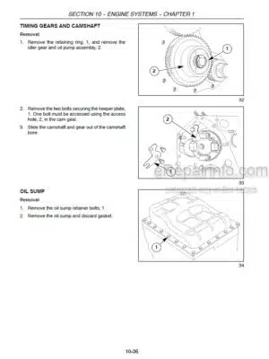 Photo 6 - Case HSX142 Repair Manual Speciality Header 87032763