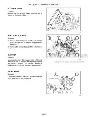 Photo 5 - Case DX48 DX55 Repair Manual Tractor 87367132