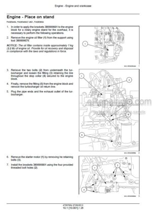 Photo 6 - Case DCX131 Repair Manual Disc Mower Conditioner 86630601