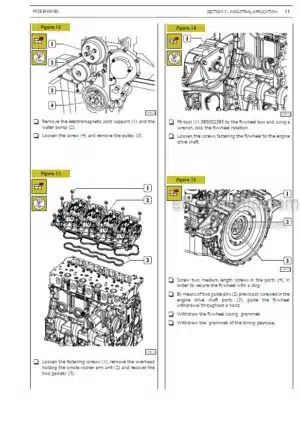 Photo 7 - CNH F5AE9484 F5AE9454 F5CE9484 F5CE9454 F5CE5454 Repair Instruction Manual Engine 87736548A