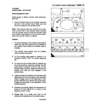 Photo 1 - Case G4.0T Service Manual 4 Cylinder Engine 7-71721R0