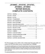 Photo 5 - Case JX1060C JX1070C JX1075C JX1085C JX1095C Repair Manual Tractor 87393635