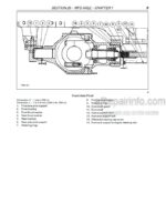 Photo 6 - Case JX95 Straddle Mount Repair Manual Tractor 87519319