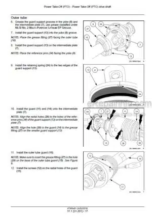 Photo 8 - Case JX1060V JX1070V JX1075V JX1070N JX1075N Service Manual Tractor 6-62730