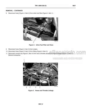 Photo 8 - Case M400T M400W Technical Manual Heavy Type II Light Type III Skid Steer Loader TM5-3805-292-23