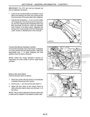 Photo 8 - Case M6KN Technical Manual Forklift Loader DLA700-89-C-8024