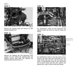 Photo 7 - Case RB455A Service Manual Round Baler 47546430