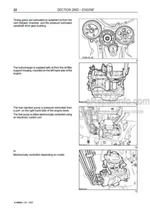 Photo 5 - Case MXM120 MXM130 MXM140 MXM155 MXM175 MXM190 Service Manual Tractor 6-66000