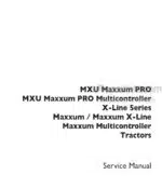 Photo 4 - Case MXU Maxxum Pro Multicontroller X Line Series Repair Manual Tractor 87496334
