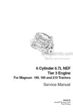Photo 4 - Case 6-830 Service Manual Diesel Engine 8-29010R0