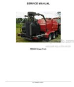 Photo 4 - Case RB344 Silage Pack Service Manual Round Baler 87711089B