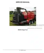 Photo 4 - Case RB344 Silage Pack Service Manual Round Baler 87711089B