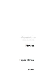 Photo 5 - Case RBX341 Repair Manual Round Baler 6-71140EN