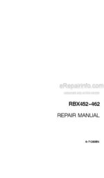 Photo 4 - Case RBX452 RBX462 Repair Manual Round Baler 6-71260EN