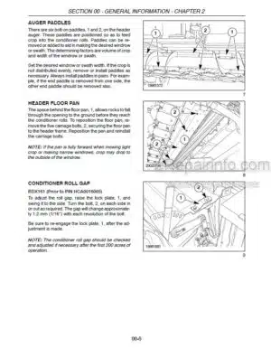 Photo 8 - Case RBX442 Repair Manual Round Baler 87034014