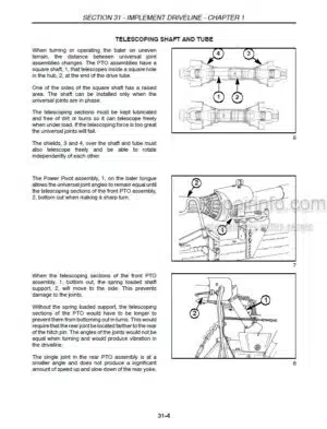 Photo 7 - Case 354 364 2300A Service Manual Tractor Chassis GSS1442