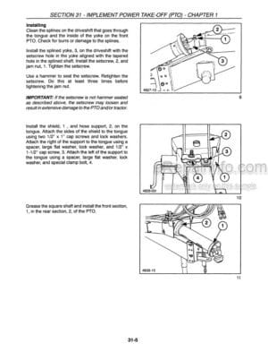 Photo 4 - Case SMX91 Repair Manual Mower Conditioner 86630606
