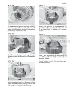 Photo 7 - Case STX275 STX325 STX375 STX425 STX450 STX500 Steiger Repair Manual Tractor 6-14443