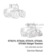 Photo 4 - Case STX275 STX325 STX375 STX425 STX450 Steiger Service Manual Tractor