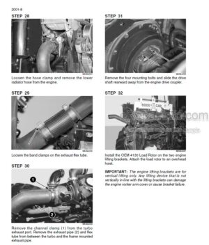 Photo 12 - Case STX275 STX325 STX375 STX425 STX450 STX500 Steiger Repair Manual Tractor 6-14443
