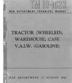 Photo 4 - Case VAIW3 VAIW4 Technical Manual Tractor TM10-1623