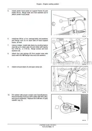 Photo 12 - Case WD1203 Service Manual Self Propelled Windrower 47487698