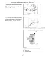 Photo 2 - Case WD1203 Service Manual Self Propelled Windrower 84211440