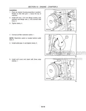 Photo 6 - Case V800 Service Manual Diesel Engine GSS14681