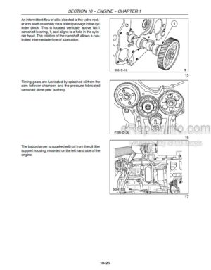 Photo 2 - Case WDX1902 WDX2302 Repair Manual Self Propelled Windrower 87579338