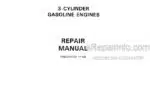 Photo 4 - David Brown Service Manual 3 Cylinder Gasoline Engine For 3800 4600 Selematic Livedrive Tractor TP665