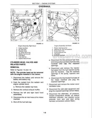Photo 1 - Ford 250C 260C 345D 445D 545D Service Manual Tractor Loader 40025050