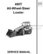 Photo 4 - Gehl 480T Service Manual All Wheel Steer Loader 918120