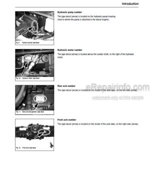 Photo 7 - Gehl 480T Service Manual All Wheel Steer Loader 918120