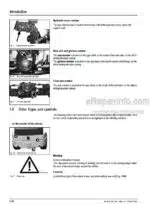Photo 2 - Gehl 521 Operators Manual Wheel Loader 909881