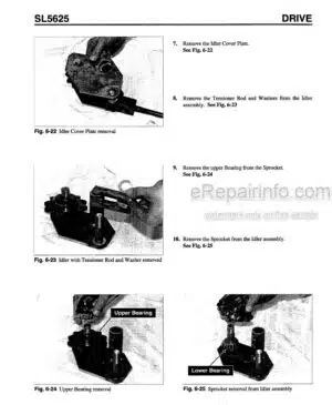 Photo 8 - Gehl 480 Service Manual All Wheel Steer Loader 918117
