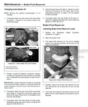 Photo 1 - Gehl AWS36 AWS46 Service Manual All Wheel Steer Loader 918265