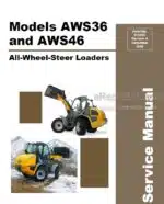 Photo 4 - Gehl AWS36 AWS46 Service Manual All Wheel Steer Loader 918265