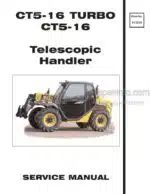 Photo 5 - Gehl CT5-16 CT5-16 Turbo Service Manual Telescopic Handler 913239