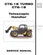 Photo 4 - Gehl CT6-18 CT6-18 Turbo Service Manual Telescopic Handler 913238