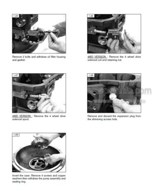 Photo 3 - Gehl CT6-18 CT6-18 Turbo Service Manual Telescopic Handler 913238