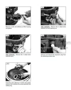 Photo 1 - Gehl CT6-18 CT6-18 Turbo Service Manual Telescopic Handler 913238