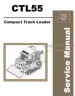 Photo 4 - Gehl CTL55 Service Manual Compact Track Loader 917366