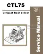 Photo 5 - Gehl CTL75 Service Manual Compact Track Loader 917342