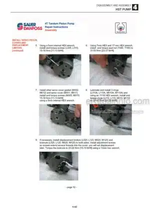 Photo 2 - Gehl CTL75 Service Manual Compact Track Loader 917342