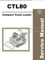 Photo 4 - Gehl CTL80 Service Manual Compact Track Loader 908311