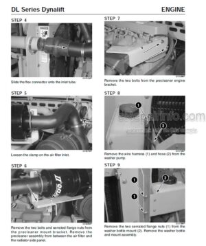 Photo 2 - Gehl DL6 DL7 DL8 DL9 DL10 DL11 DL12 Dynalift Service Manual Telescopic Handler 907871