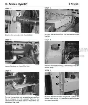 Photo 11 - Gehl DL6 DL7 DL8 DL9 DL10 DL11 DL12 Dynalift Service Manual Telescopic Handler 907871