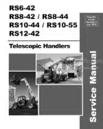 Photo 4 - Gehl RS6-42 RS8-42 RS8-44 RS10-44 RS10-55 RS12-42 Service Manual Telescopic Handler 913233