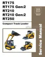 Photo 4 - Gehl RT175 GEN2 RT210 GEN2 RT250 Service Manual Compact Track Loader 50940164