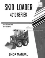 Photo 5 - Gehl SL4510 SL4610 Shop Manual Skid Steer Loader 903931